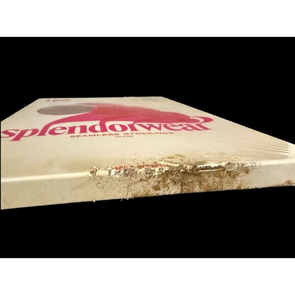 Splendorwear Seamless Nylons Stockings 4 Pack Size 9 Shadow Vintage NEW - Picture 3 of 3